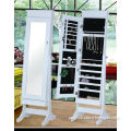 wooden furniture mirrored jewelry cabinet
